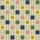Orla Kiely Summer Flower Stem Multi Curtain Fabric
