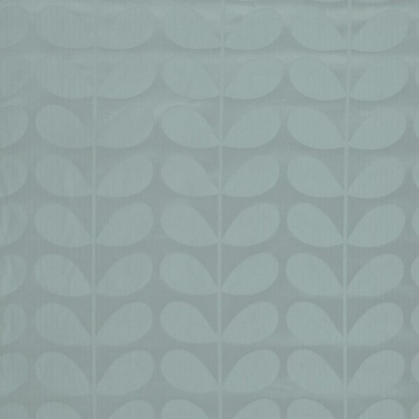 Orla Kiely Jacquard Stem Mid Powder Blue Fabric